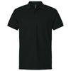 AllPro Men's Black Pique Polo