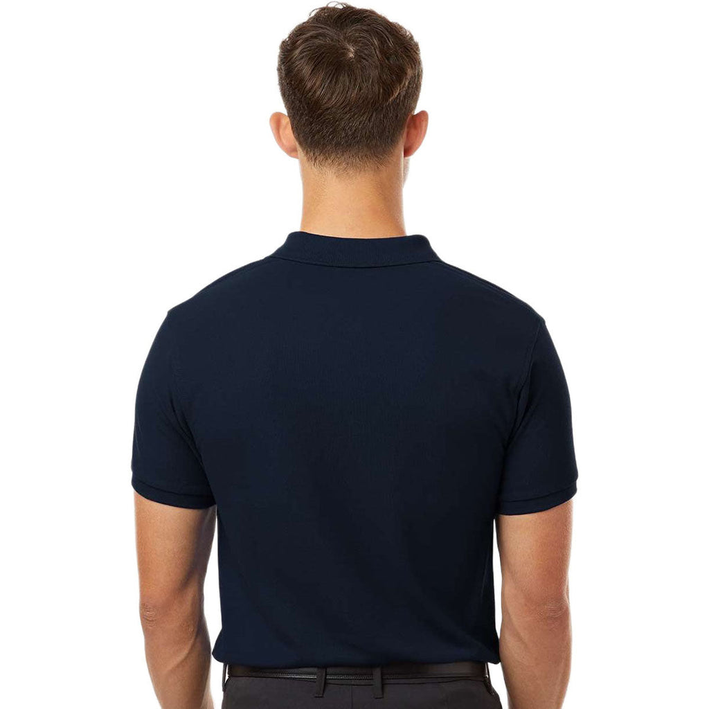 AllPro Men's Navy Pique Polo