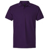 AllPro Men's Purple Pique Polo