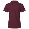 AllPro Women's Maroon Pique Polo