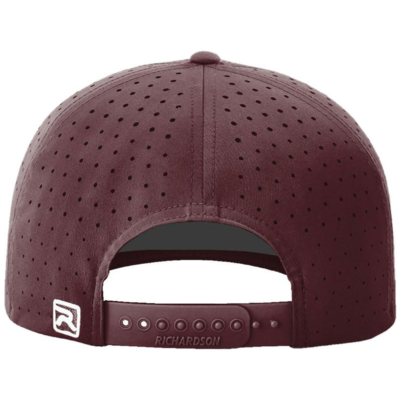 Richardson Maroon Laser Perf R-Flex Snapback