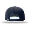 Richardson Navy/Navy/Columbia Blue Laser Perf R-Flex Snapback