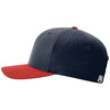 Richardson Navy/Navy/Red Laser Perf R-Flex Snapback