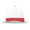 Richardson White/White/Red Laser Perf R-Flex Snapback