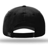 Richardson Black Lite R-Flex Adjustable Micro Hook & Loop Cap