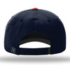 Richardson Navy/Red Lite R-Flex Adjustable Micro Hook & Loop Cap