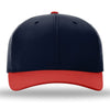 Richardson Navy/Red Lite R-Flex Adjustable Micro Hook & Loop Cap