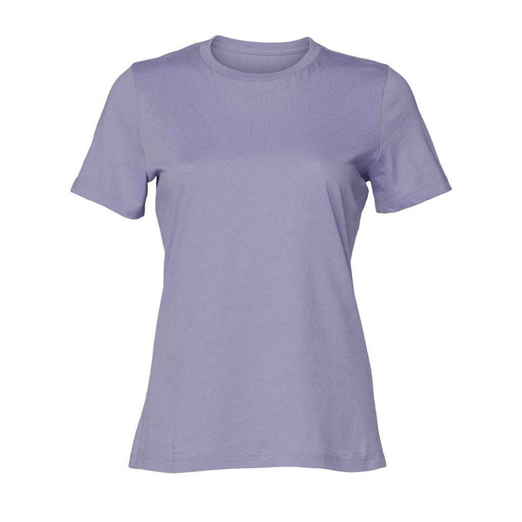 Bella + Canvas Dark Lavender Women's Relaxed Jersey Tee