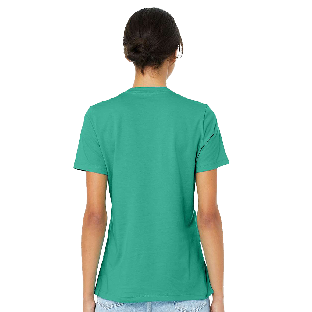 Bella + Canvas Teal Women's Relaxed Jersey Tee