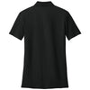 Gildan Women's Black Softstyle Pique Polo
