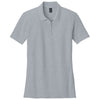 Gildan Women's Ring Spun Sport Grey Softstyle Pique Polo