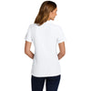 Gildan Women's White Softstyle Pique Polo