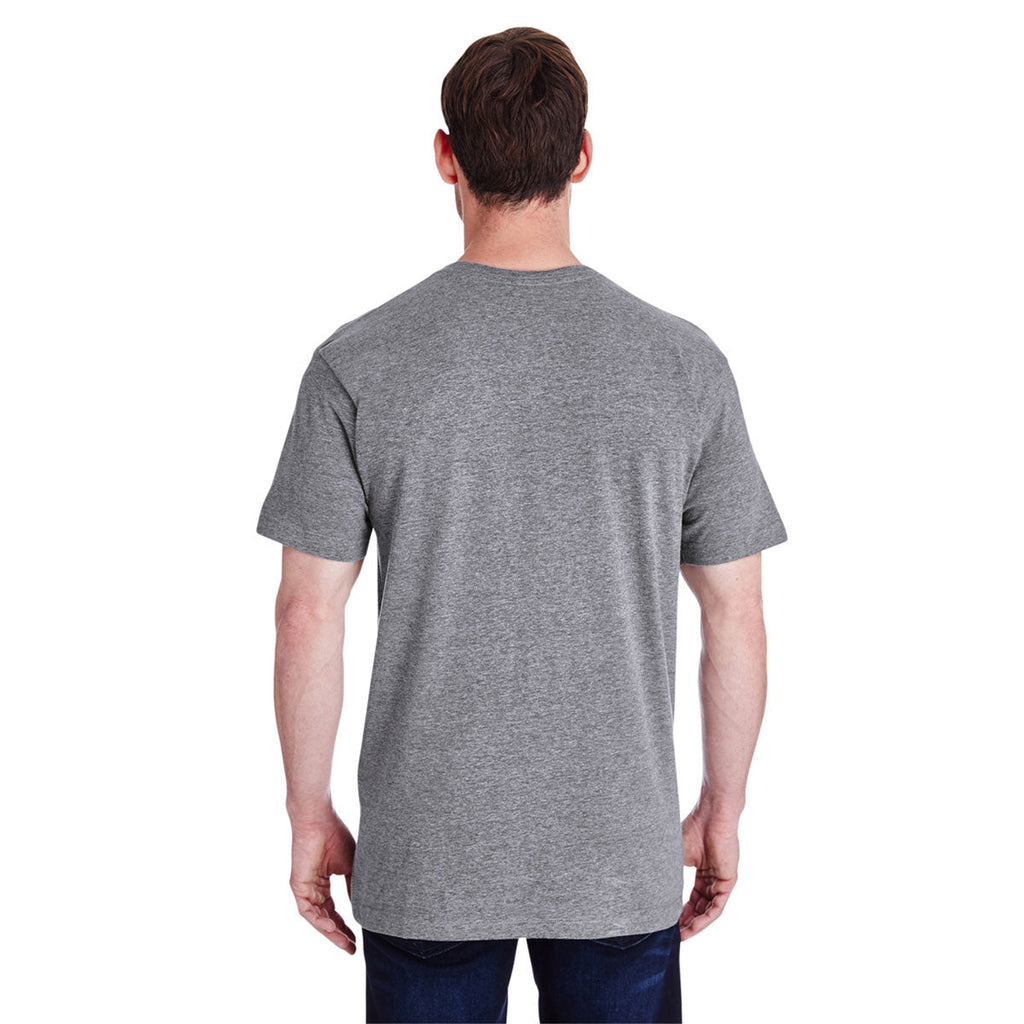 LAT Men's Granite Heather Fine Jersey T-Shirt