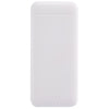 Leed's White Pwr Pal 10000 mAh Power Bank with Integrated Cable