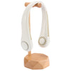 Wellable White Wireless Neck Fan