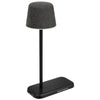 Leed's Black Sound Shine Desktop Lamp and Bluetooth Speaker