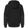 Dri Duck Men's Black Mission Quarter-Zip Hooded Pullover