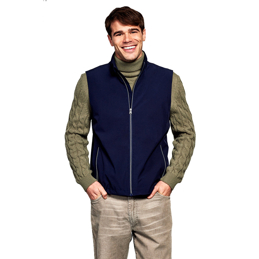 Vantage Men's Navy Newport Vest