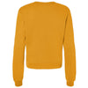 Bella + Canvas Women's Heather Mustard Sponge Fleece Classic Crewneck Sweatshirt