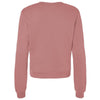 Bella + Canvas Women's Mauve Sponge Fleece Classic Crewneck Sweatshirt