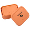 Leed's Melon Silicone Food Storage Box with Air Valve Set - 24 oz and 44 oz