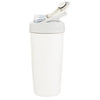 BlenderBottle White Strada 24 oz Insulated Stainless Steel Shaker