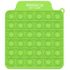 Hit Lime Green Push Pop Square Stress Reliever Game