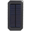 High Sierra Black IPX 5 Solar Fast Wireless Power Bank
