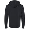 J. America Men's Black BTB Fleece Hooded Sweatshirt
