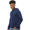 J. America Men's True Navy BTB Fleece Hooded Sweatshirt