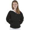 Charles River Youth Black Classic Solid Pullover
