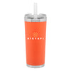 ETS Matte Orange Brooklyn Tumbler - 24oz