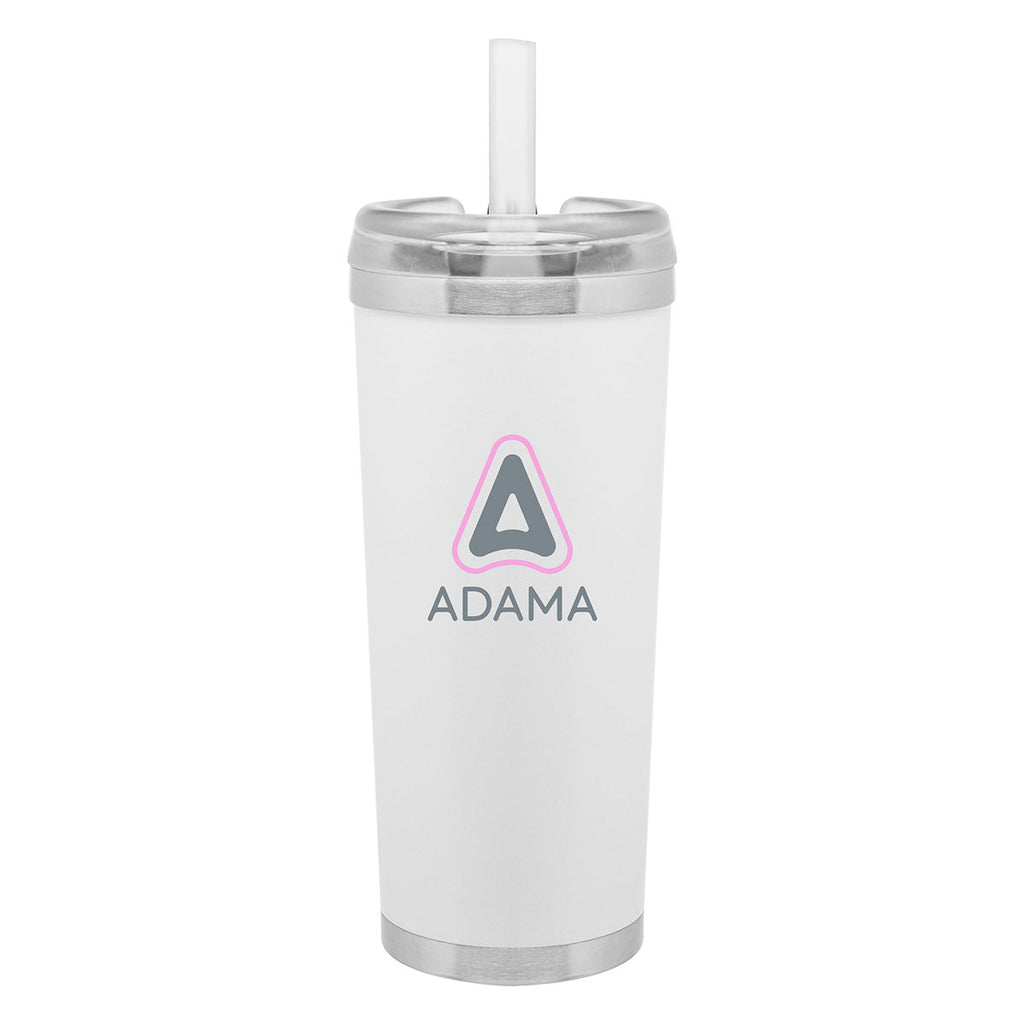 ETS Matte White Brooklyn Tumbler - 24oz