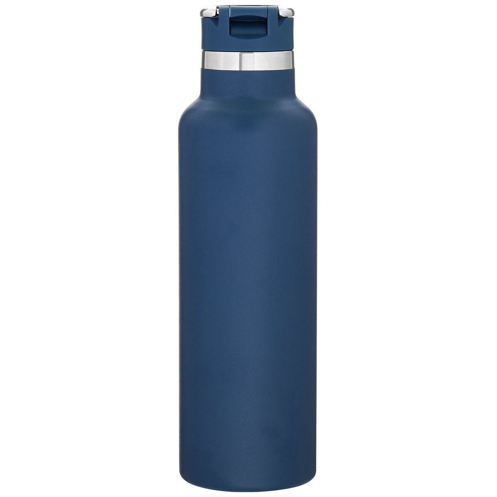H2Go Matte Navy Juno 20oz Stainless Steel Bottle