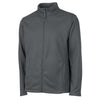 Charles River Men's Grey Heritage Rib Knit Jacket