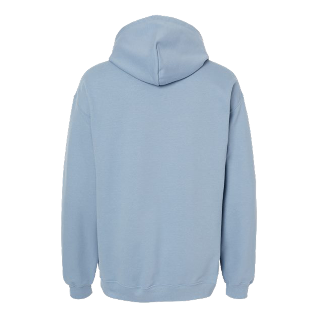 Gildan Men's Stone Blue Softstyle Pullover Hooded Sweatshirt