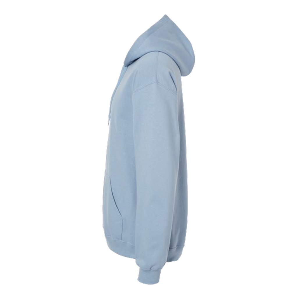 Gildan Men's Stone Blue Softstyle Pullover Hooded Sweatshirt
