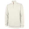Charles River Men's Ivory Heather Conway Flatback Rib Pullover