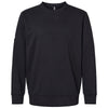 Adidas Men's Black Fleece Crewneck Sweatshirt