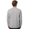 Adidas Men's Grey Heather Fleece Crewneck Sweatshirt