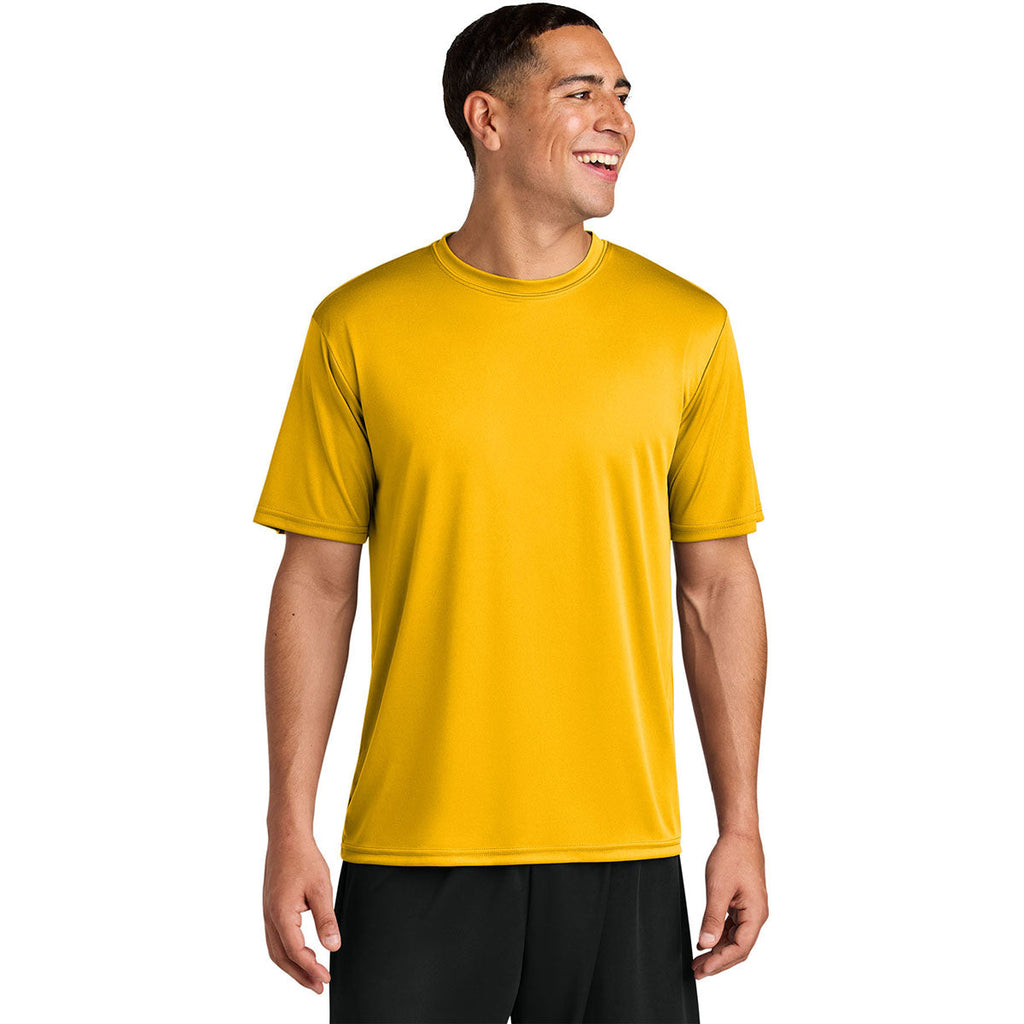 A4 Men's Gold Cooling Performance Short Sleeve Tee