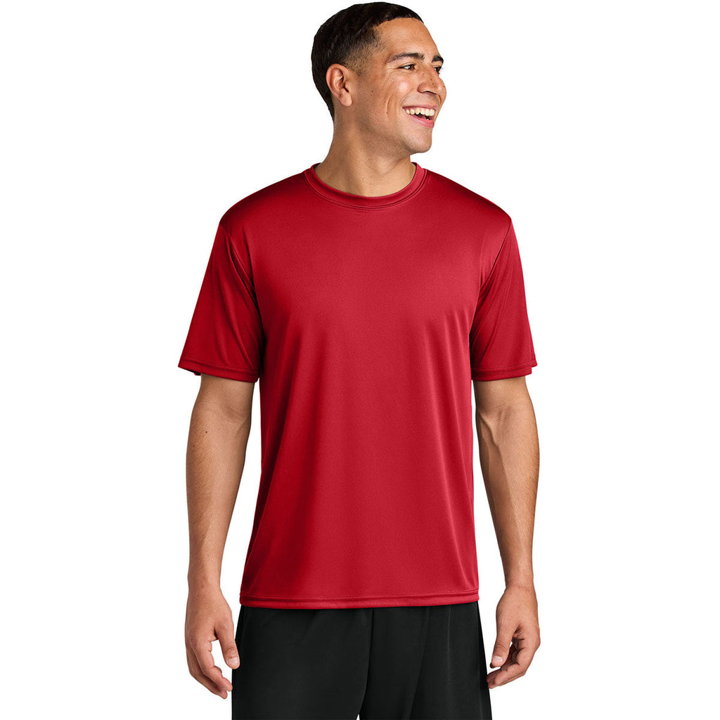 A4 Men's Scarlet Cooling Performance Short Sleeve Tee