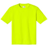 A4 Men's Safety Yellow Cooling Performance Short Sleeve Tee