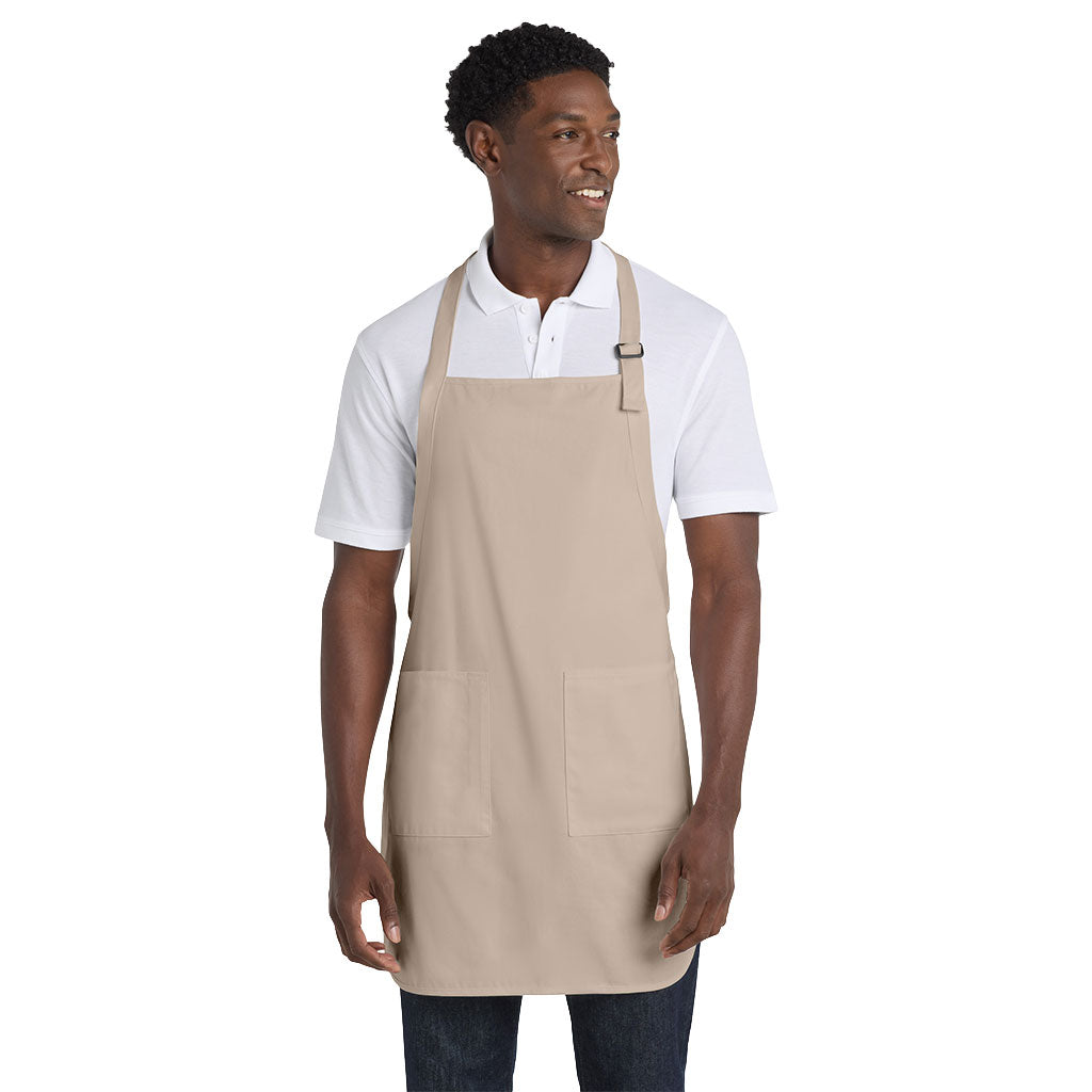 Port Authority Stone Full Length Apron with Pockets