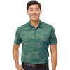Adidas Men's Green Oxide Camo Polo