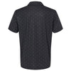 adidas Men's Black/Grey Three Pine Tree Polo