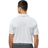 Adidas Men's White Camo Chest Print Polo