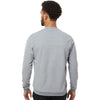 Adidas Men's Grey Three Crewneck Sweatshirt