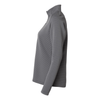 Adidas Women's Grey Five Spacer Quarter-Zip Pullover
