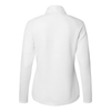 Adidas Women's Core White Spacer Quarter-Zip Pullover